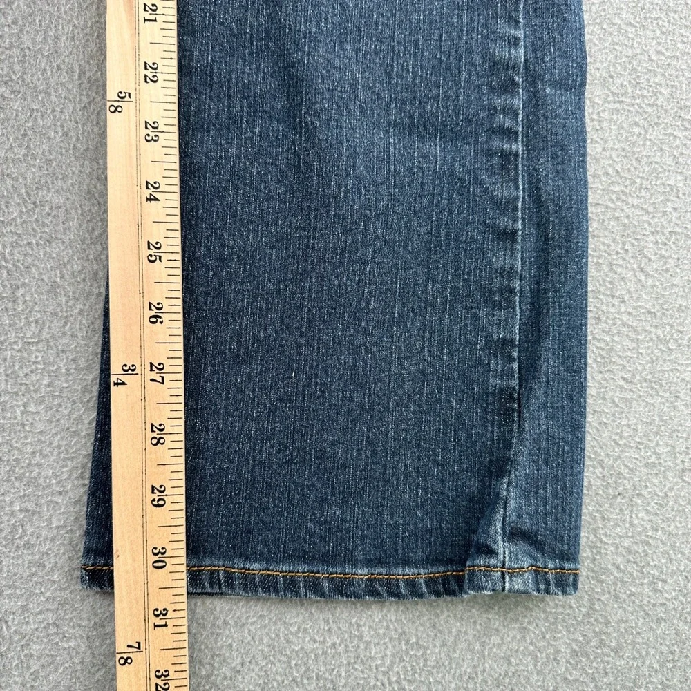 Lucky Brand Jeans Womens 30 Blue Midrise Flare Regular Dungarees Y2K Rodeo Whisk